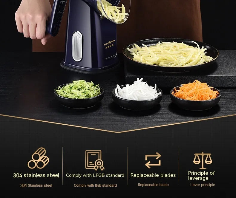 Multi-Function Vegetable Grater Shredder
